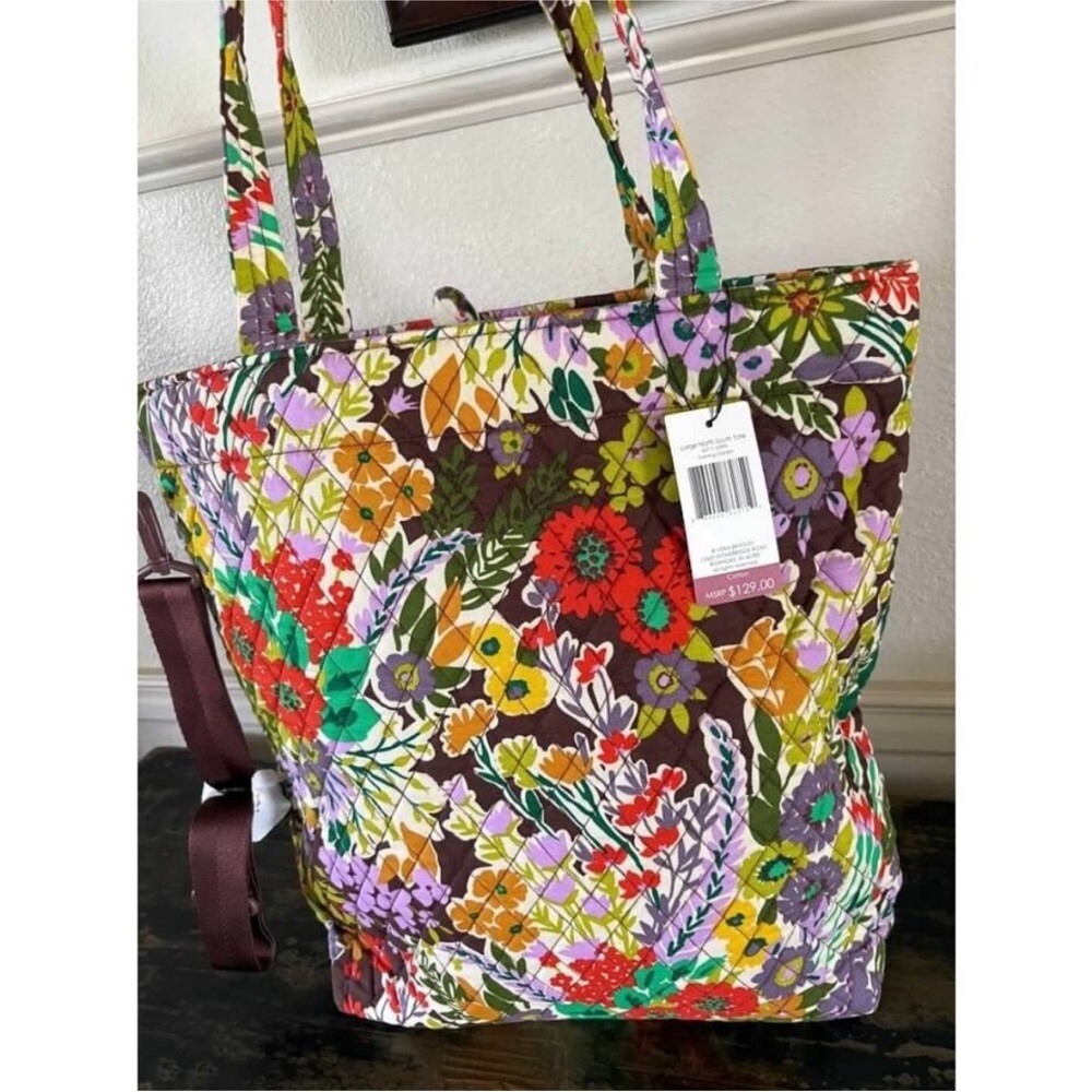 New Vera Bradley Floral Tote Bag